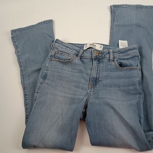 Hollister Women's Light Blue Boot Cut Jeans